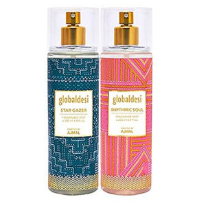 Global Desi Star Gazer & Rhythmic Soul Pack of 2 Body Mist 200ML