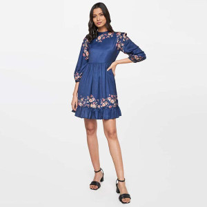 Women Floral A-line Dress